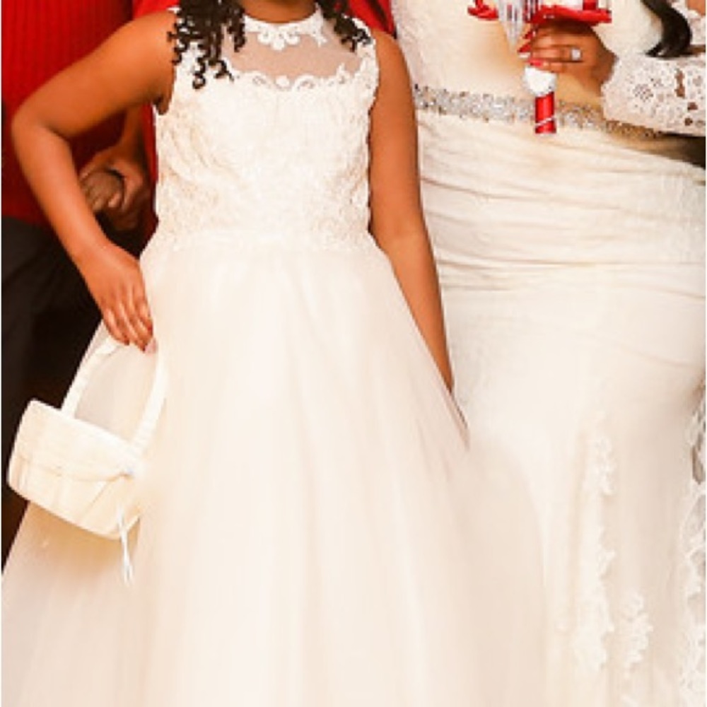 Flower girl dress size 14
